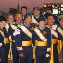 Trombones in Husky Stadium, Washington game, November 2, 2002