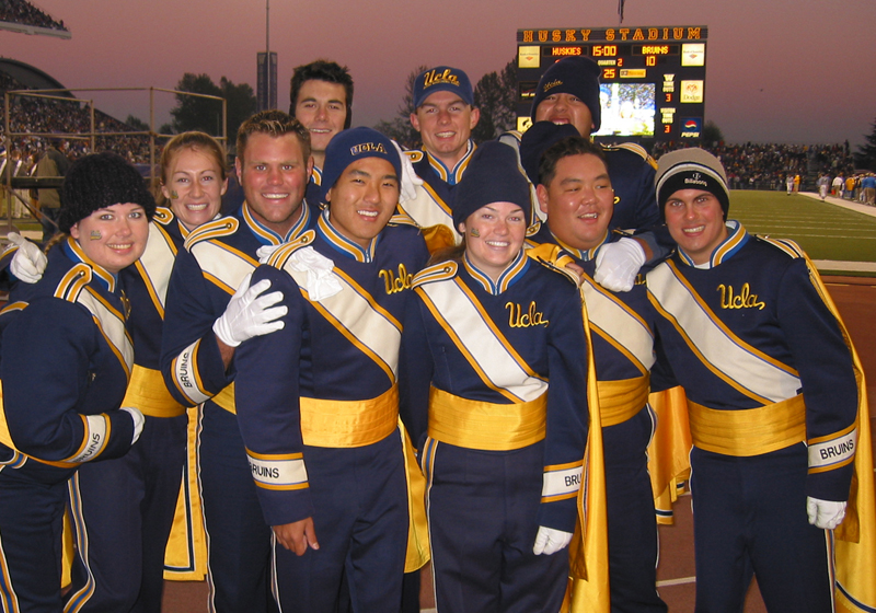 Trombones in Husky Stadium, Washington game, November 2, 2002