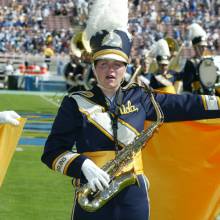 Megan Mugerditchian, Cal game, October 18, 2003