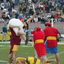 The Trojans capture Helen, Oregon game, November 15, 2003