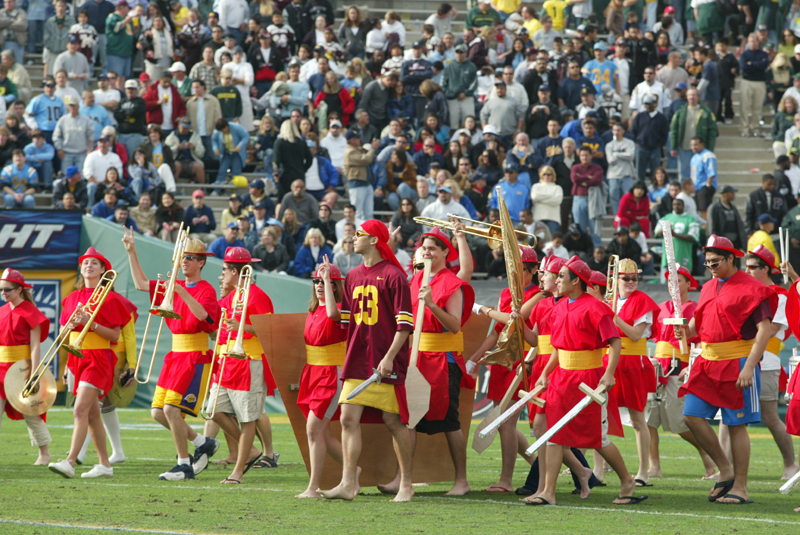 Trojan Navy, Oregon game, November 15, 2003