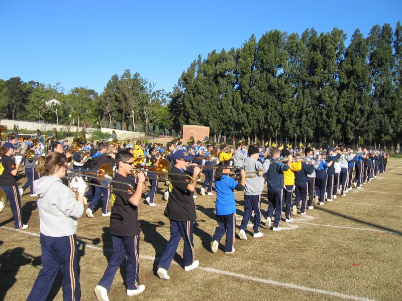 Rehearsal game day - "Old Man River," November 22, 2003 