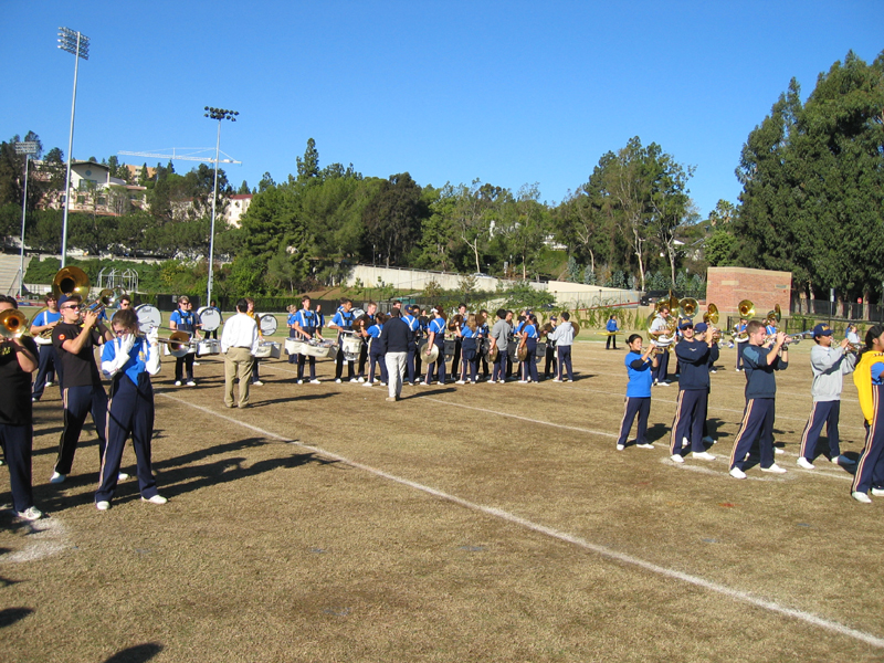 USC gameday rehearsal, November 22, 2003