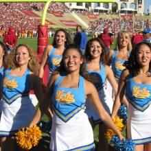 Dance Team, USC game, November 22, 2003