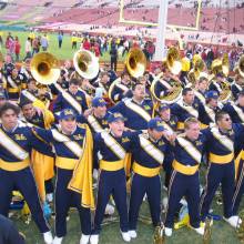 "Sons" singing, USC game, November 22, 2003