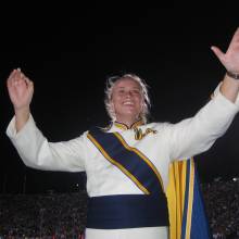 Drum Major Reesa Jones