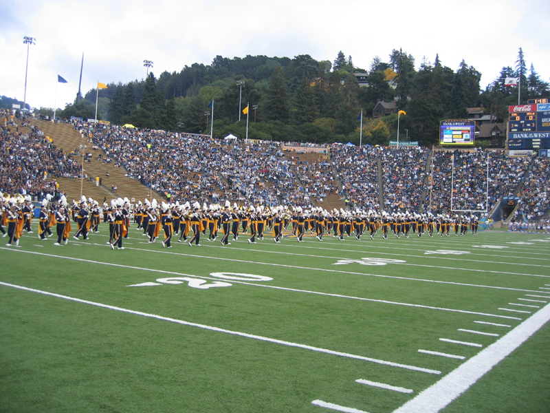 Pregame at Cal