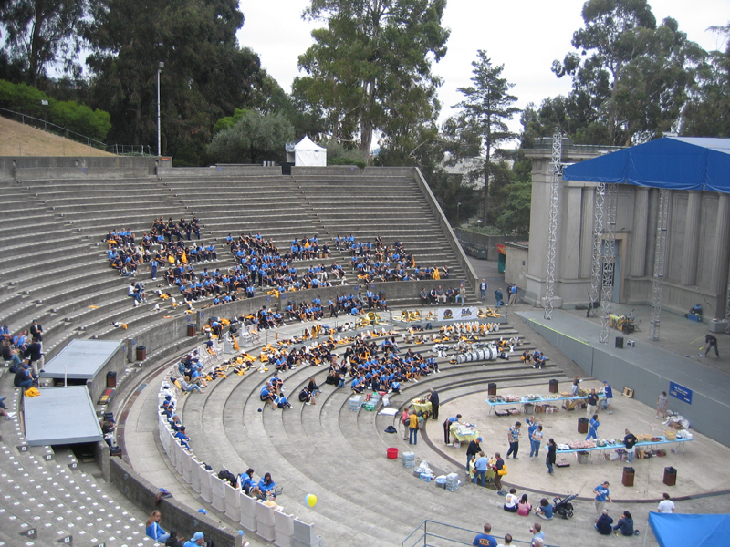 Thanks to the Bay Area Bruins for providing lunch to the Band at the Greek Theatre before the Cal game