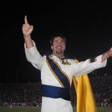 Drum Major Dan Thomson