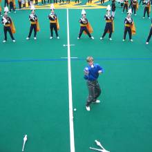 Rehearsal on the Maxwell Family Field