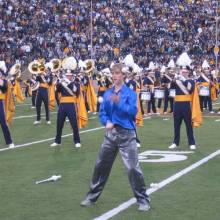 Band Juggler Chris Smith during "Moondance" 