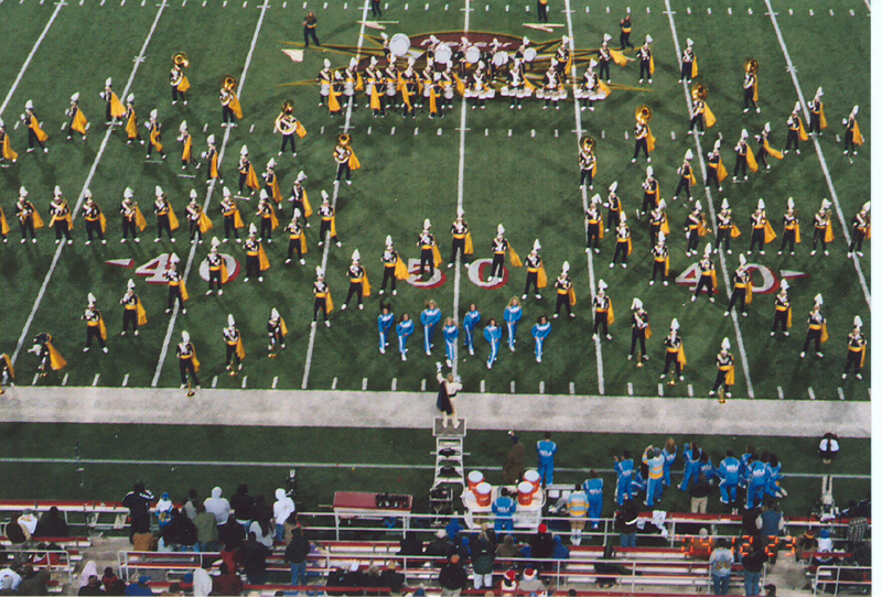 Close-up, 2004 Las Vegas Bowl, December 23, 2004