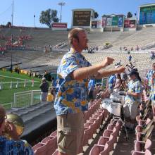 Drum Major Greg Bowser
