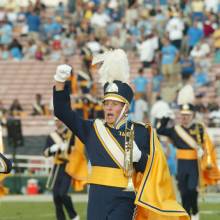 Jack Mefford during the Run-On, SDSU game, October 2, 2004