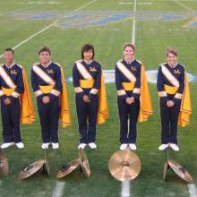 Cymbal section, 2004-2005