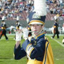 Kristen Silverberg during Pregame