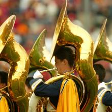 Sousaphones, USC game, December 4, 2004