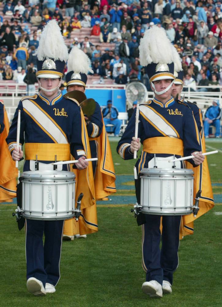 James Charrette and Derek Konig, USC game, December 4, 2004