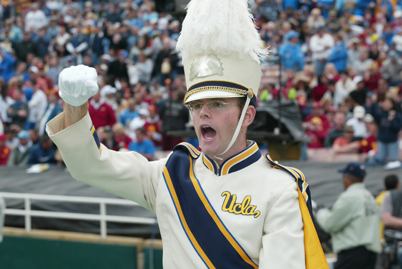 Drum Major Greg Bowser, USC game, December 4, 2004