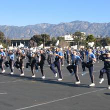 Run-on rehearsal, USC game, December 4, 2004
