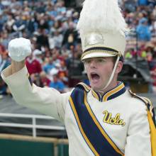 Drum Major Greg Bowser, USC game, December 4, 2004