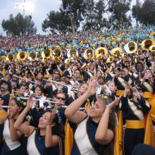 In the stands, USC game, December 4, 2004