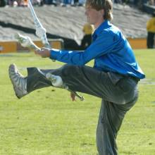 Band Juggler Chris Smith featured on "Moondance"