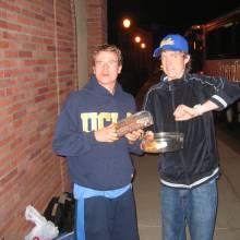 Sean Pawling and Chris Smith, ASU game, November 12, 2005