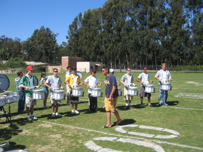 Snare drums, Band Camp 2005