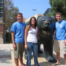 At Bear Statue, Band Camp 2005