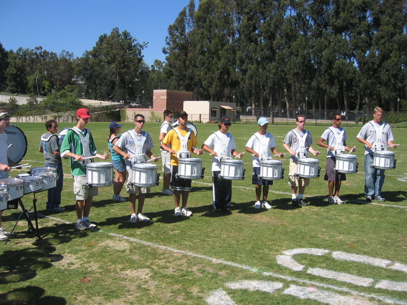 Snare drums, Band Camp 2005