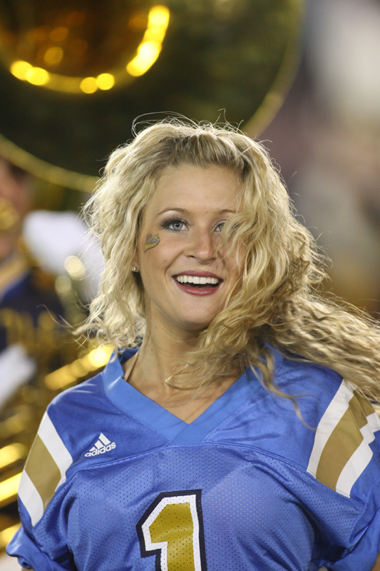 Band with Dance Team, Cal game, October 8, 2005