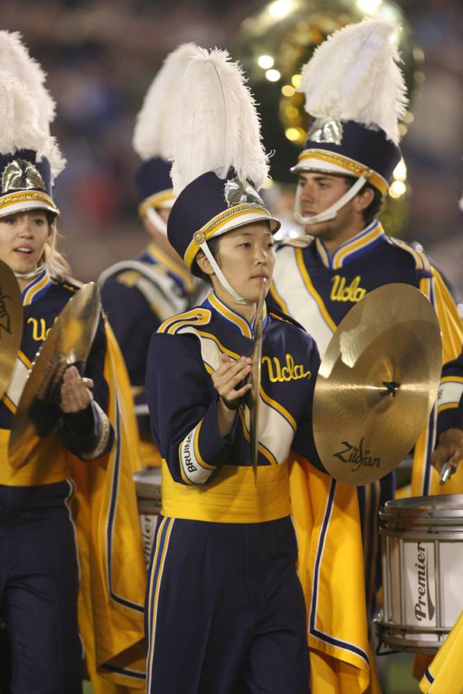 Emily Wang, Cal game, October 8, 2005