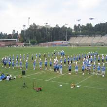 Script UCLA, rehearsal, Cal game, October 8, 2005