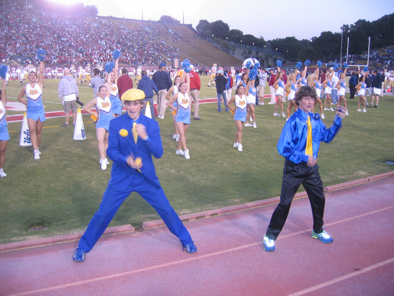 Band Juggler, Chris Smith, and Nick Smith at Stanford, 2005