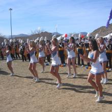 Dance Team with Band, Sun Bowl, December 30, 2005