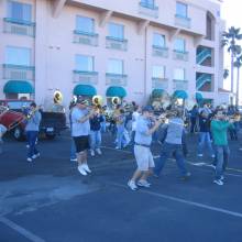 Hotel rehearsal, Sun Bowl 2005