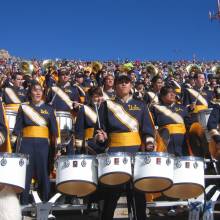 Band in stands, Sun Bowl, December 30, 2005
