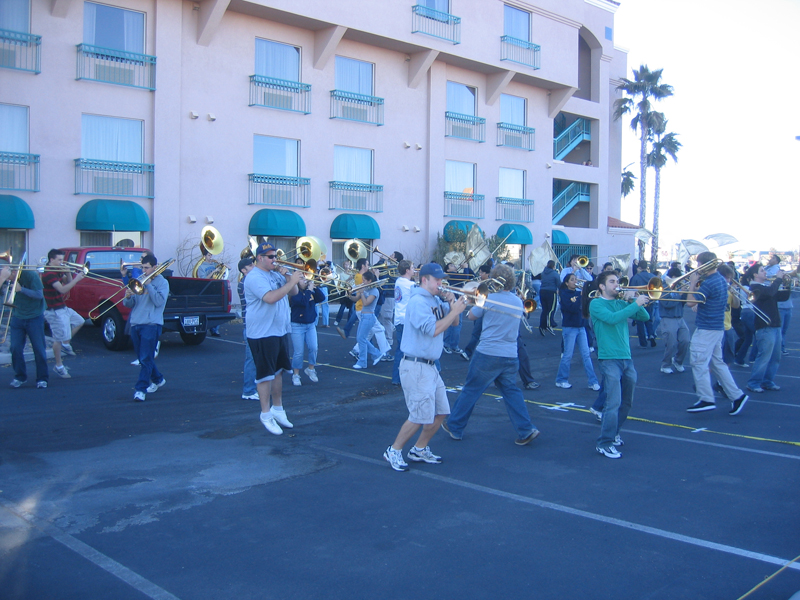 Hotel rehearsal, Sun Bowl 2005