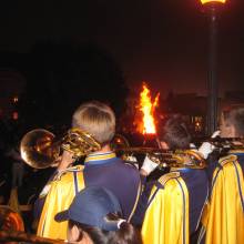 Band at Bonfire, 2005