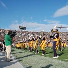 Halftime at Notre Dame, October 21, 2006