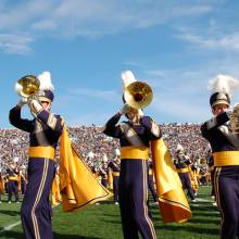 Halftime at Notre Dame, October 21, 2006