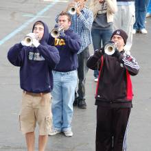 Rehearsal in Chicago, Notre Dame trip, October 20, 2006