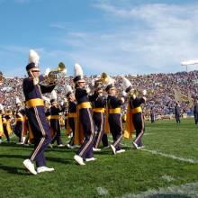 Halftime at Notre Dame, October 21, 2006