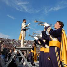 Halftime at Notre Dame, October 21, 2006
