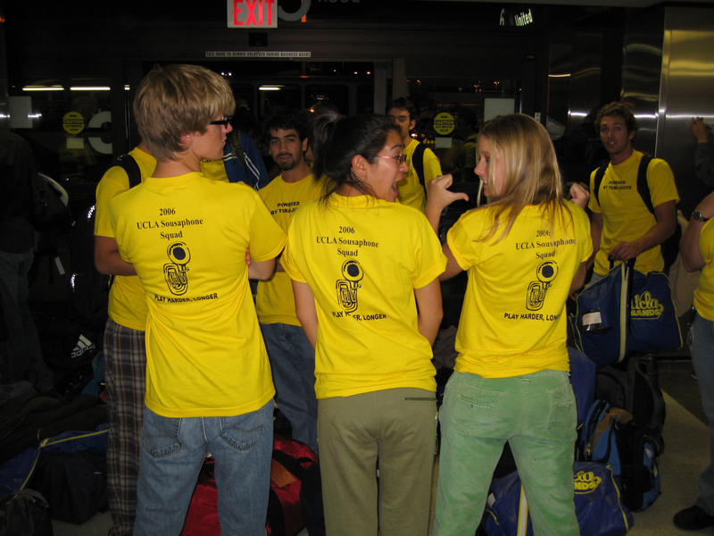 Tuba shirt, Notre Dame trip 2006