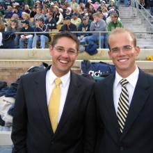 Band staff, Notre Dame, October 21, 2006
