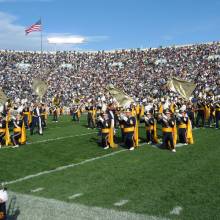 Halftime at Notre Dame, October 21, 2006