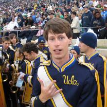 Drums in stands, Notre Dame, October 21, 2006