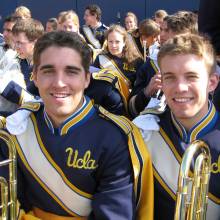 Paul Sprague and Linc Atkinson, Notre Dame, October 21, 2006